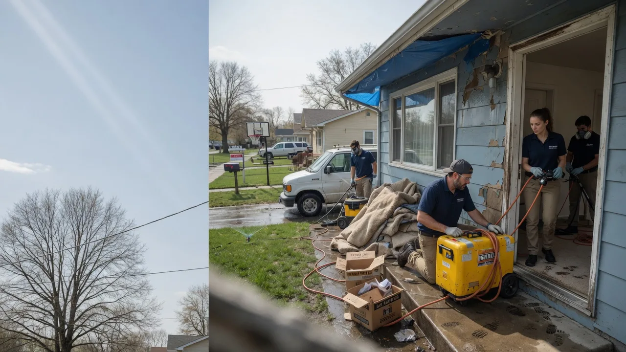 Basement Flood Cleanup in Plymouth, OH near me